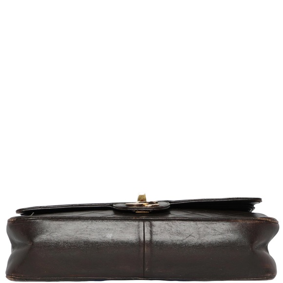 Vintage Chanel 2.55 Lambskin Leather Quilted Shoulder Bag - Picture 6 of 9